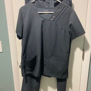 Cherokee LUXE gray scrubs